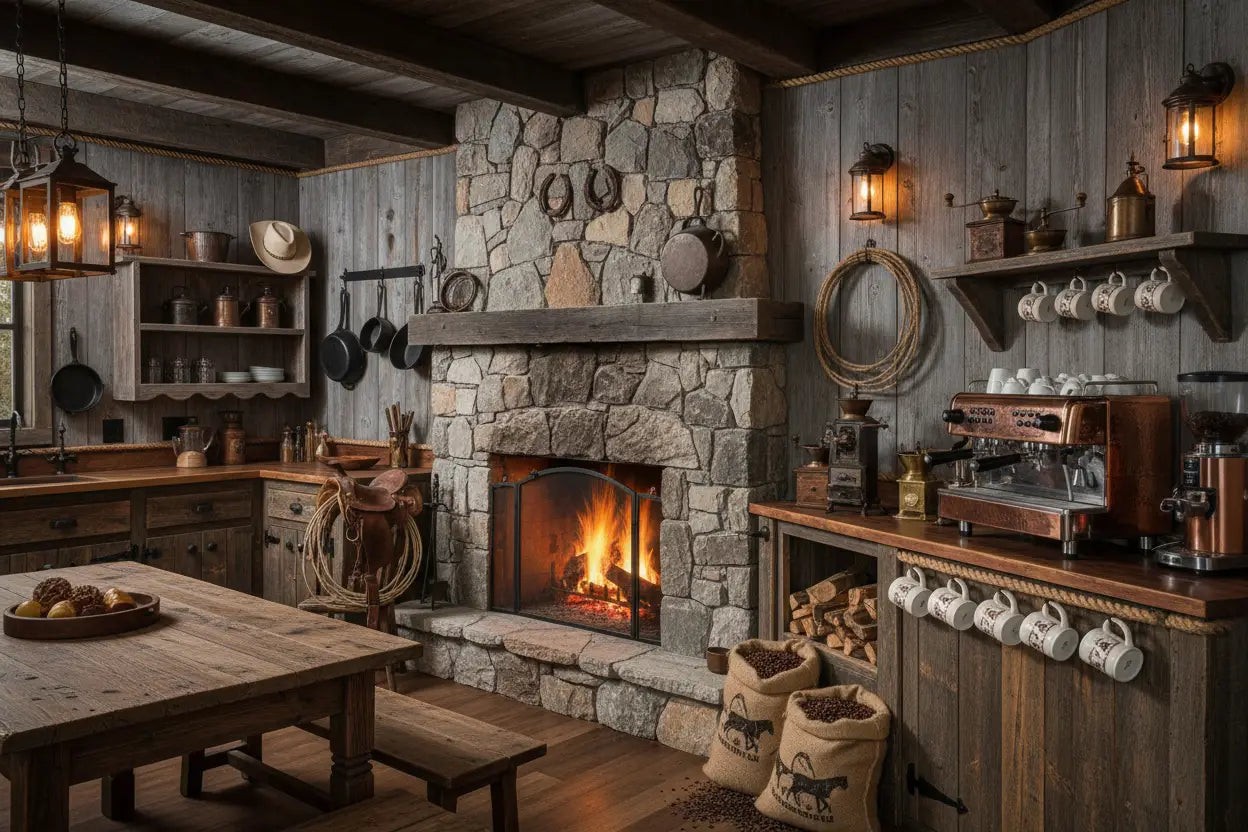Coffee Hearth: Kitchen/Bar