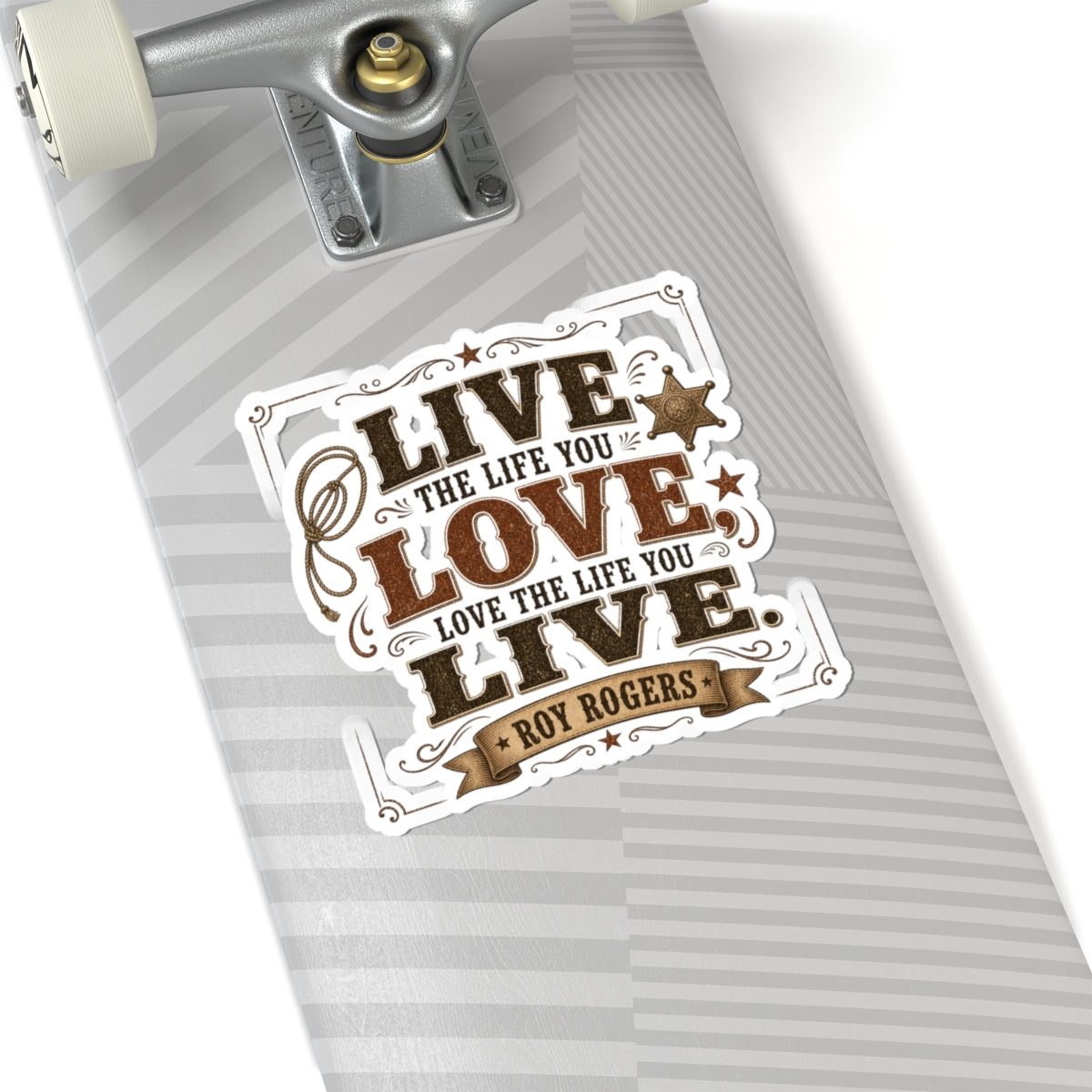 Live the Life You Love Vinyl Sticker