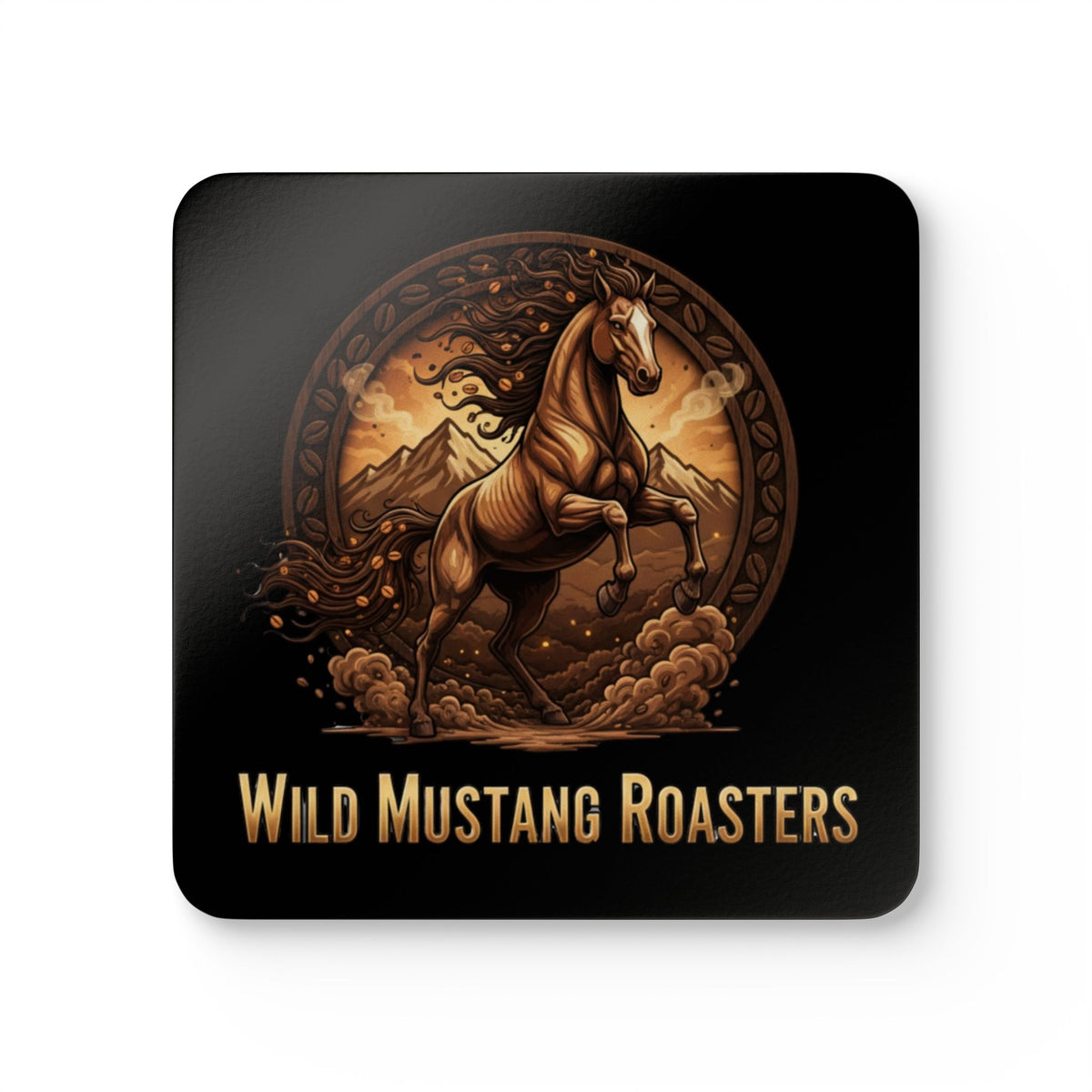 Wild Mustang Coasters (4-Pack)