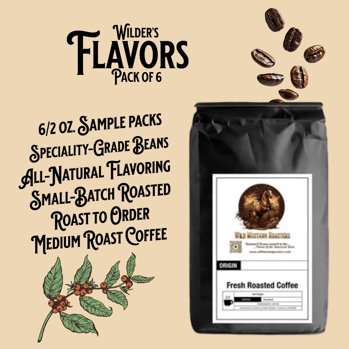 Wilder's Flavors Pack of 6