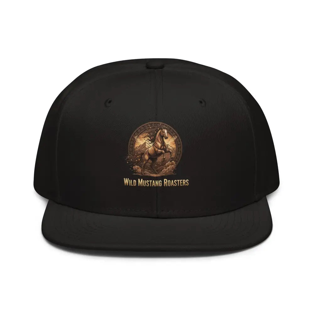 Snapback Hat - Black