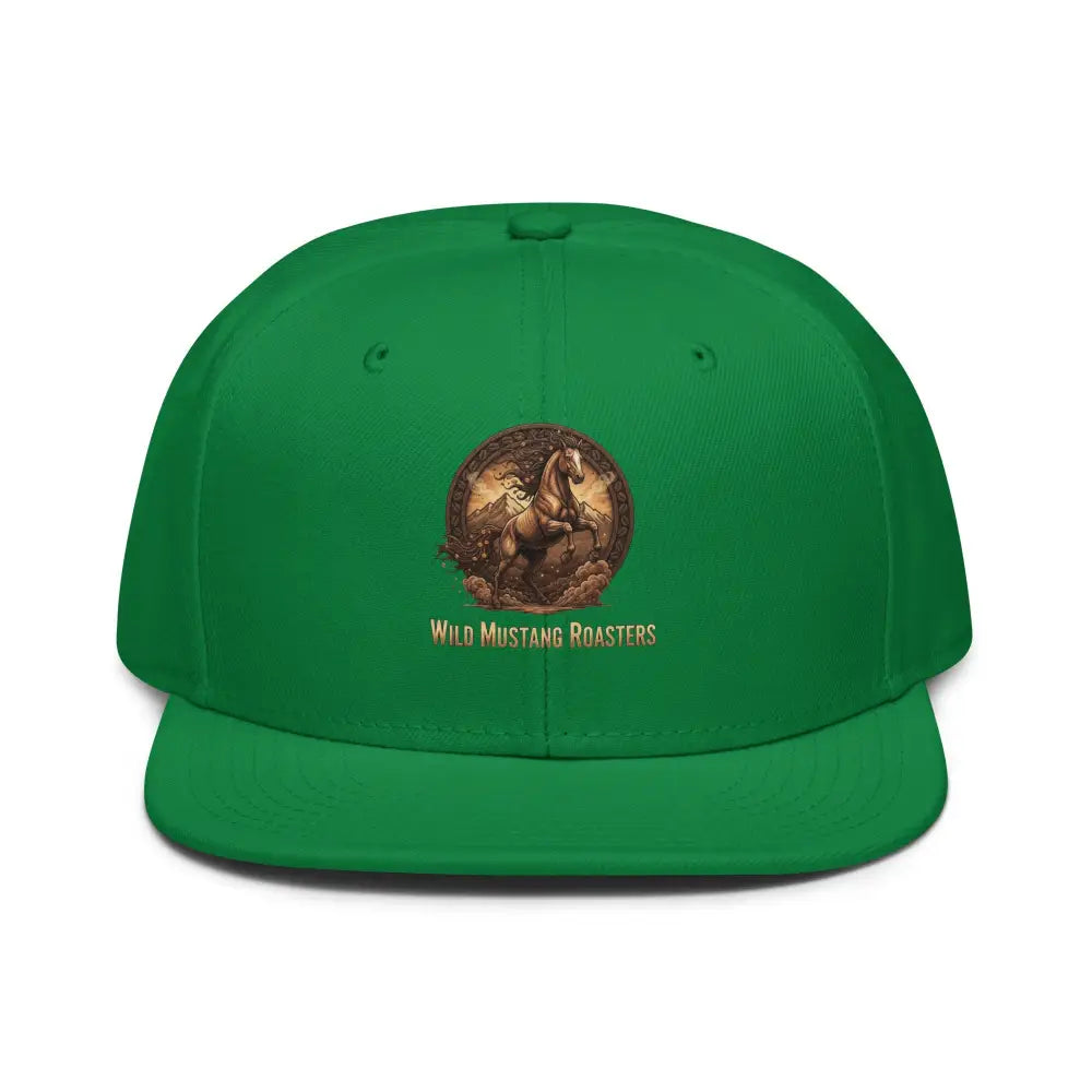 Snapback Hat - Kelly Green