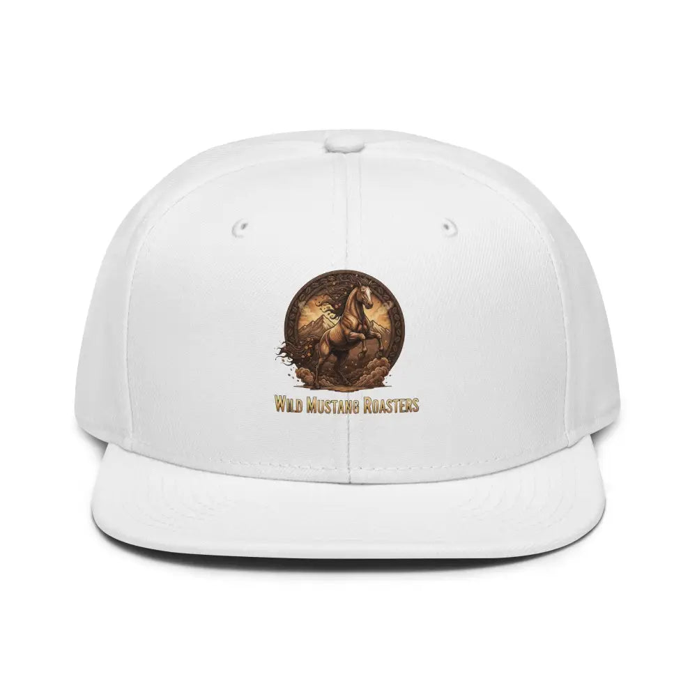 Snapback Hat - White