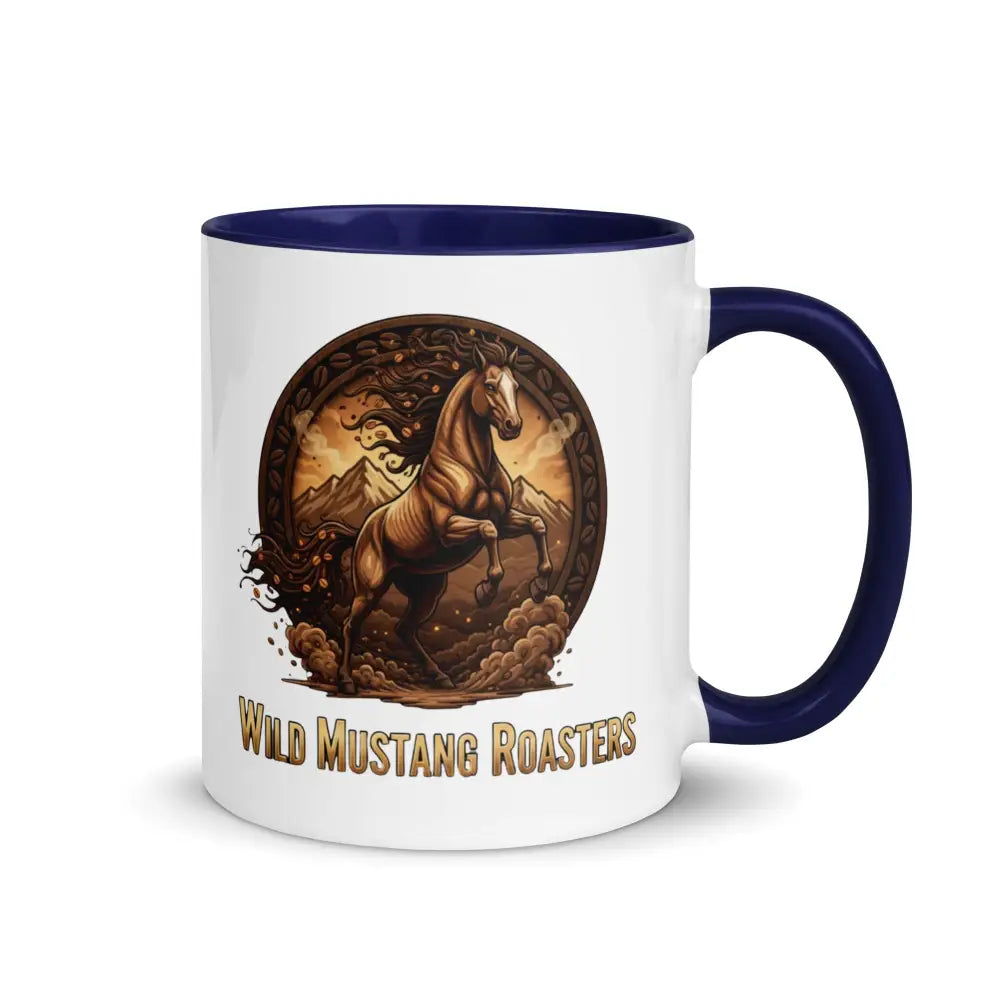 Splash of Color Mug - Dark Blue