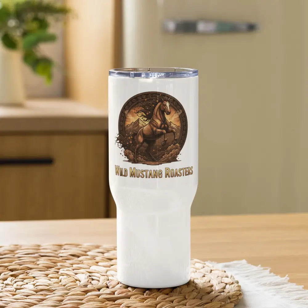 Travel Mug w/Handle - 25 oz