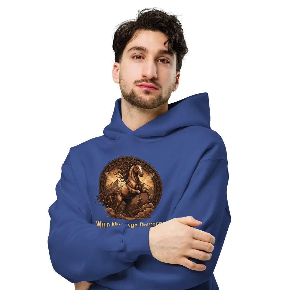 Wild Mustang Roasters Oversized Hoodie