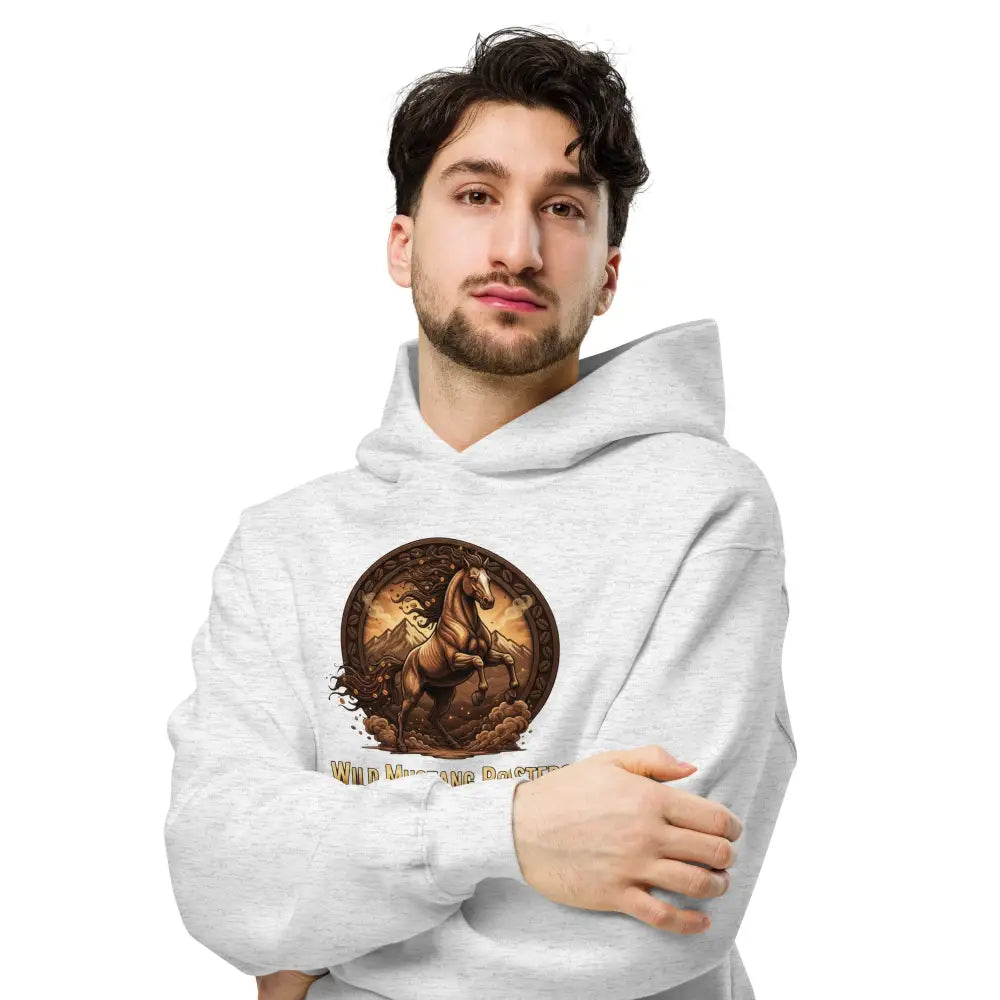 Wild Mustang Roasters Oversized Hoodie