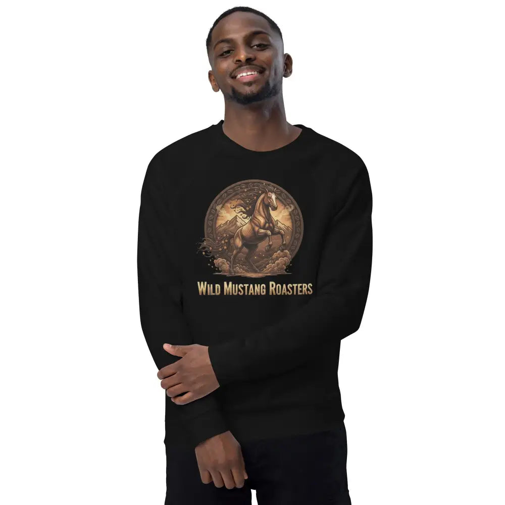 Wild Mustang Roasters Sweatshirt - Black / XS